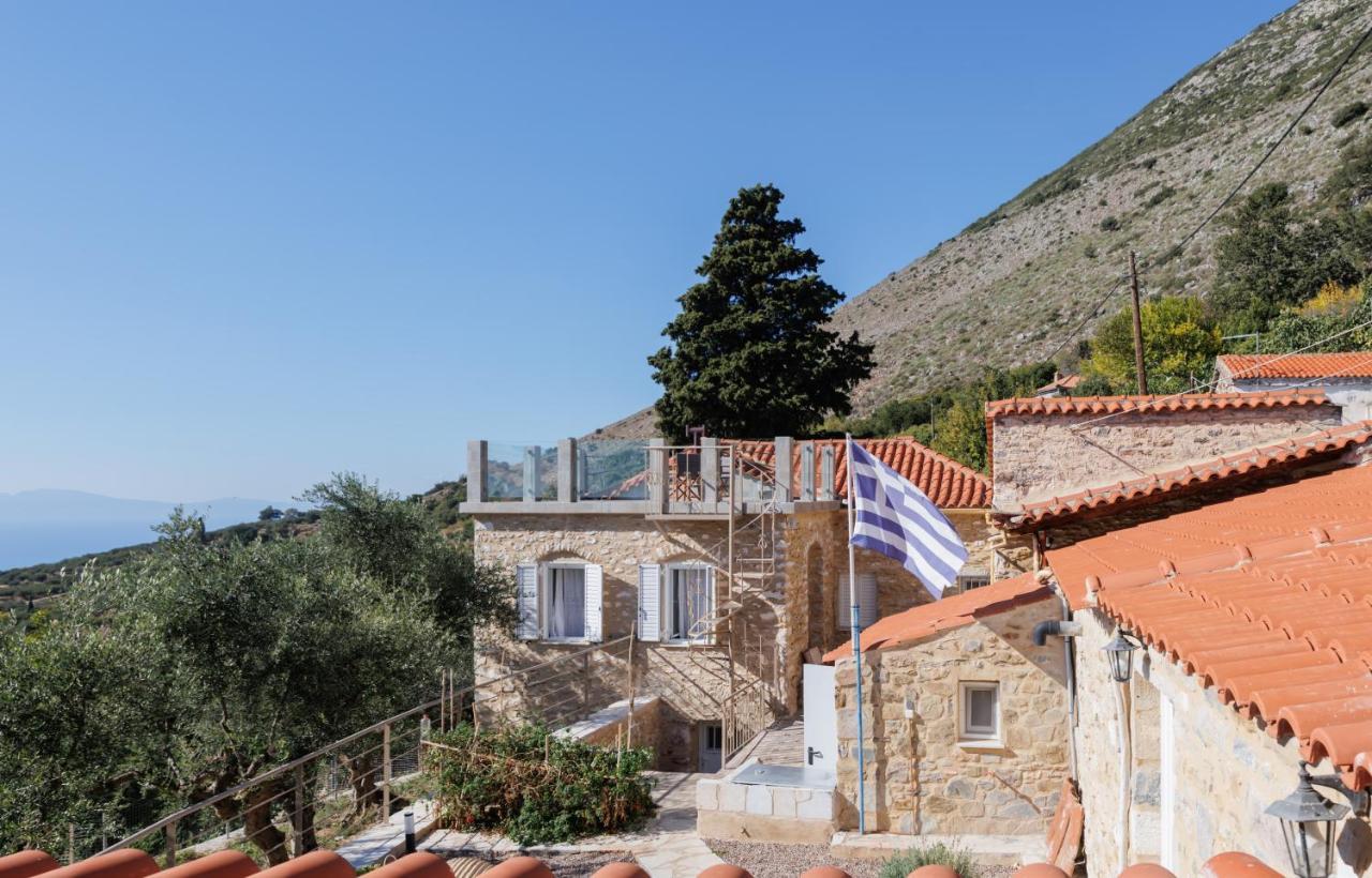 Villa Somatiana- Traditional Stone House , West Mani Thalámai Extérieur photo
