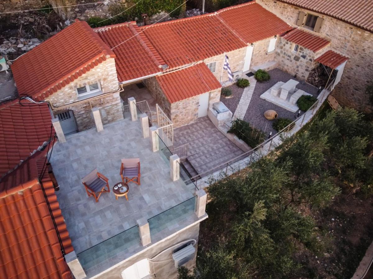 Villa Somatiana- Traditional Stone House , West Mani Thalámai Extérieur photo