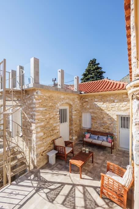 Villa Somatiana- Traditional Stone House , West Mani Thalámai Extérieur photo